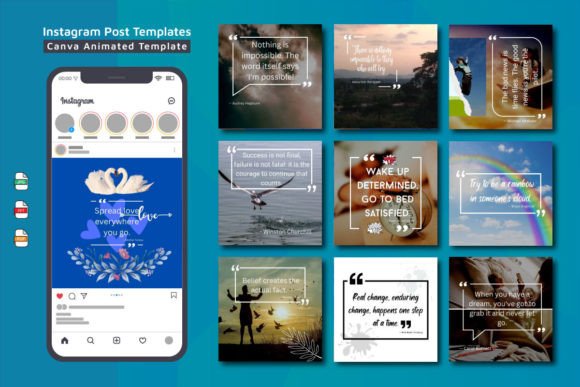 Download Canva Animated Instagram Post Template - Instagram post template Collection