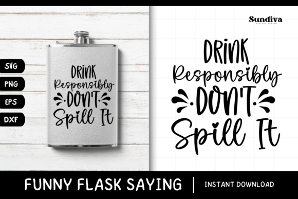 Download Funny Flask Quotes SVG Alcohol Saying 22 - Flask Collection